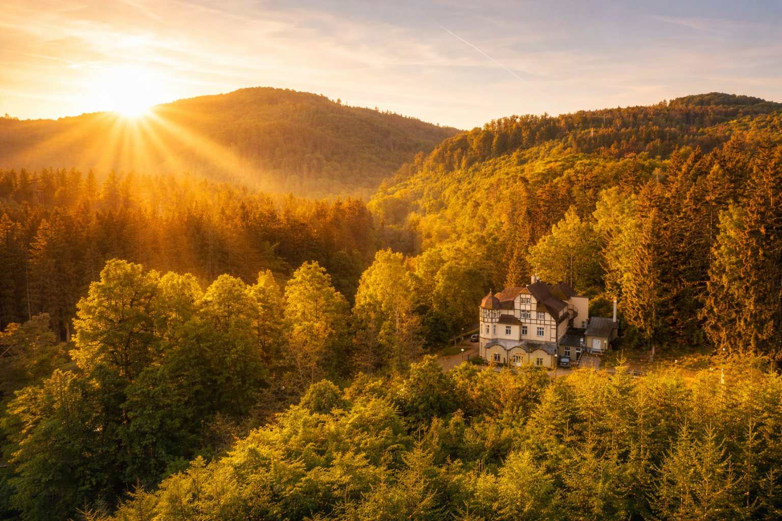 Hotel Hubertus – pohled z venku