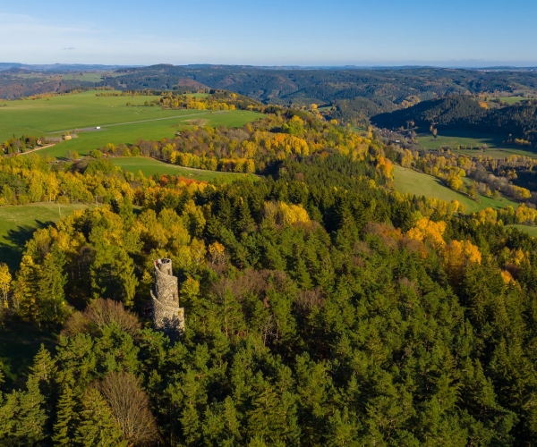 Der Aussichtsturm Krásno